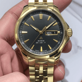 Men’s Luxury Gold & Black Watch